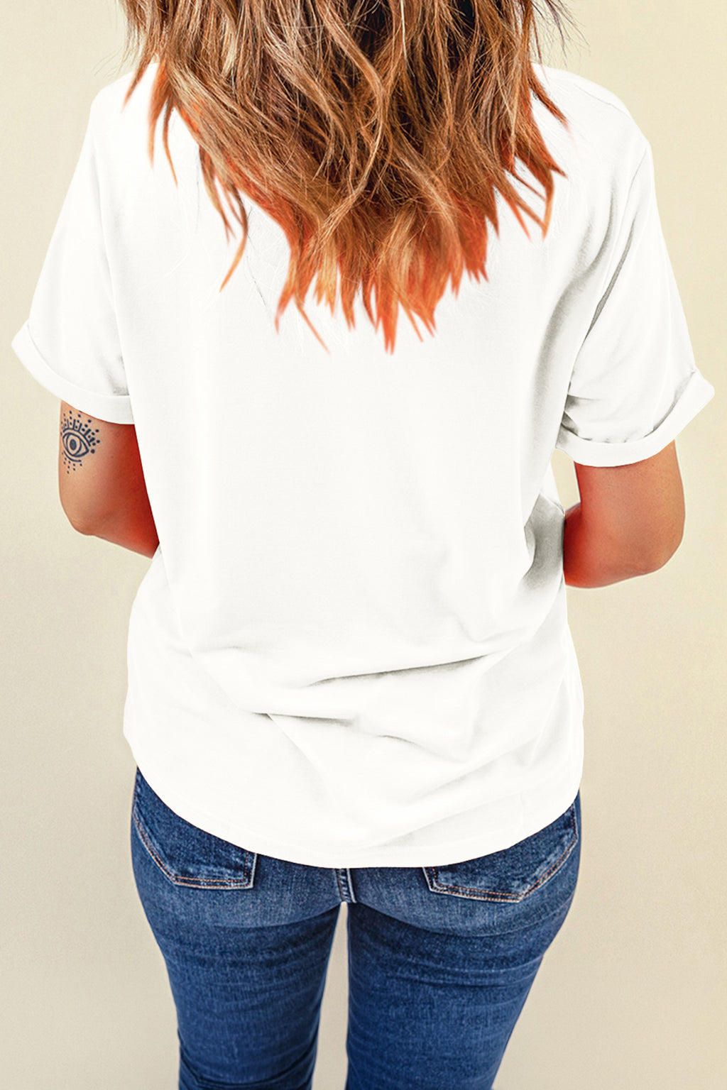 White Coquette Crabby Vacation Graphic Tee